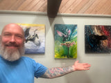 Blue Heron- To benefit feeding and care of our 100+ animal rescues