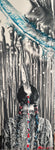 Native American Girl 48"x18" original painting
