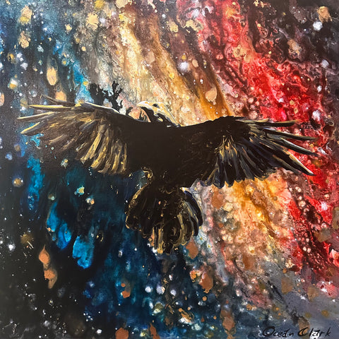 Night Raven- To benefit feeding and care of our 100+ animal rescues