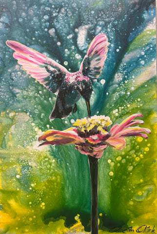 Hummingbird- To benefit feeding and care of our 100+ animal rescues