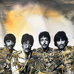 The Beatles 36x36 original painting