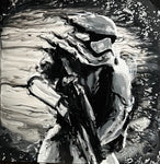 Star Wars Storm Trooper 30x30" original painting