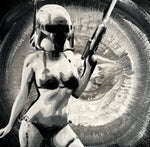 Star Wars Sexy Storm Trooper 24x24" original painting