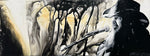 Chris Stapleton 48"x18" original painting