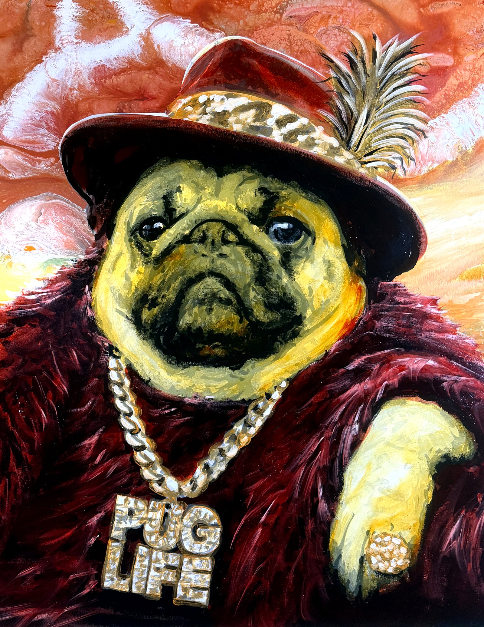 Pug Life Print
