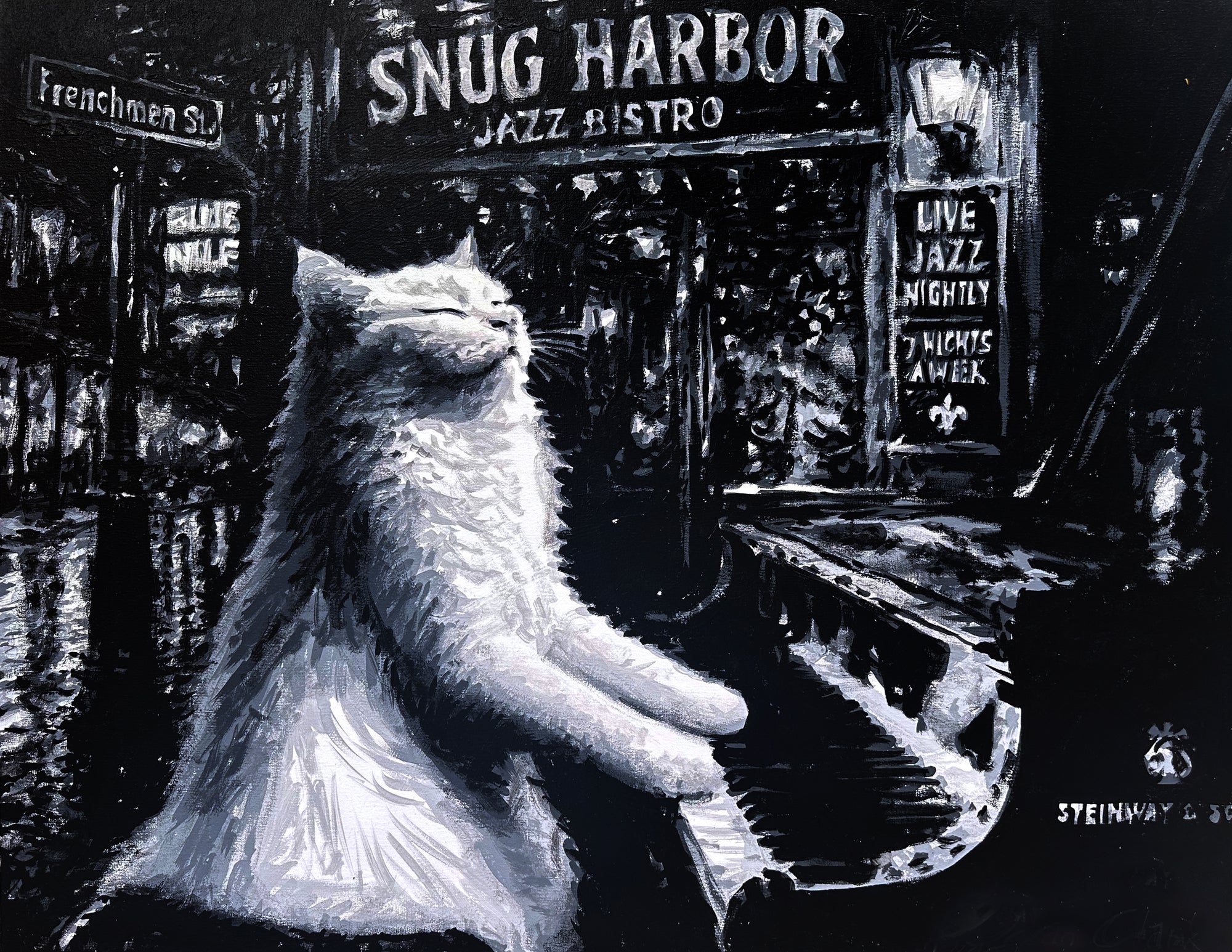 Snug Harbor Serenade Print