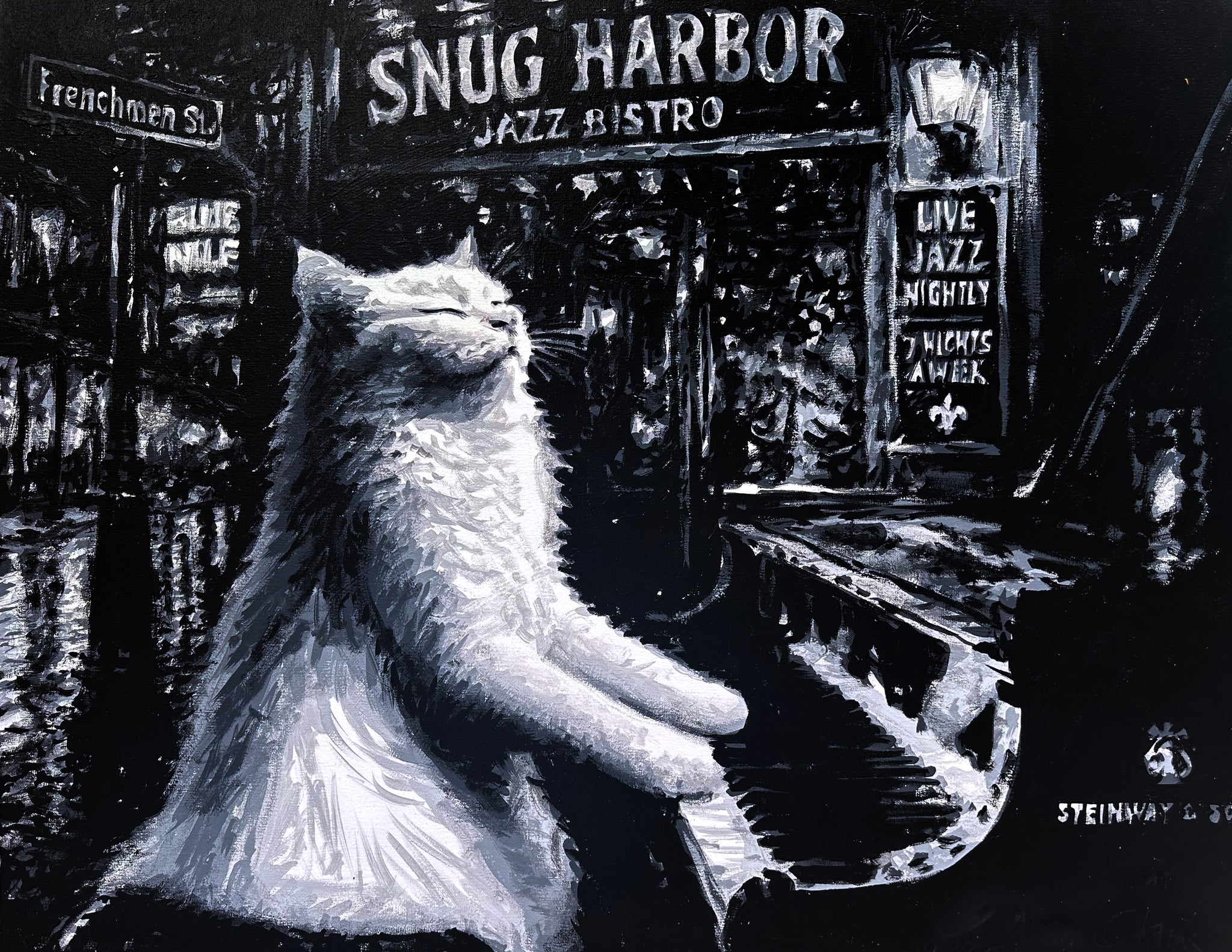 Snug Harbor Serenade Print