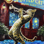 Spotted Ocelot Cat Print