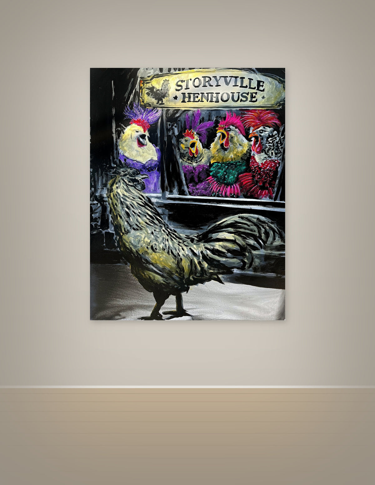 Storyville Henhouse Print