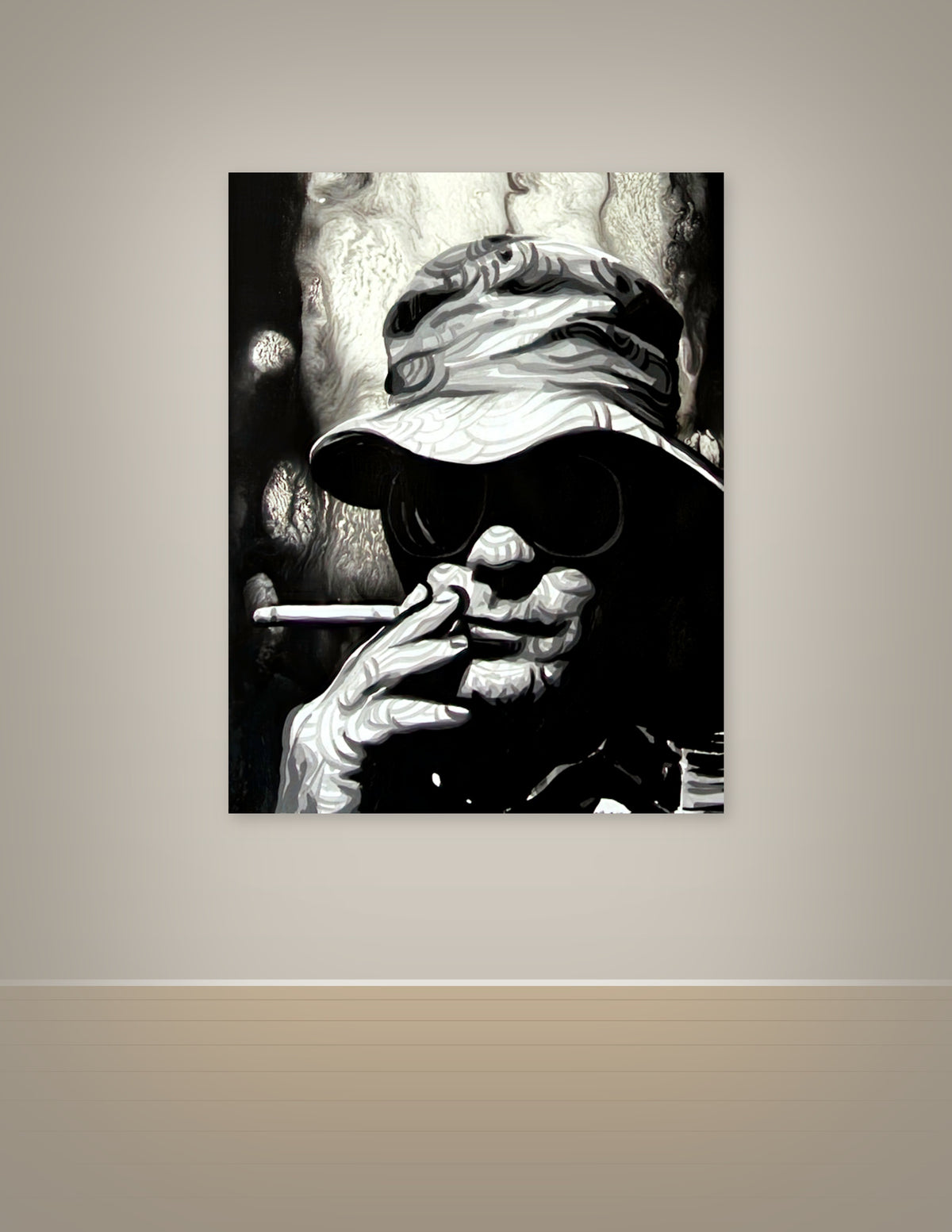 Hunter S Thompson Bucket Hat Print