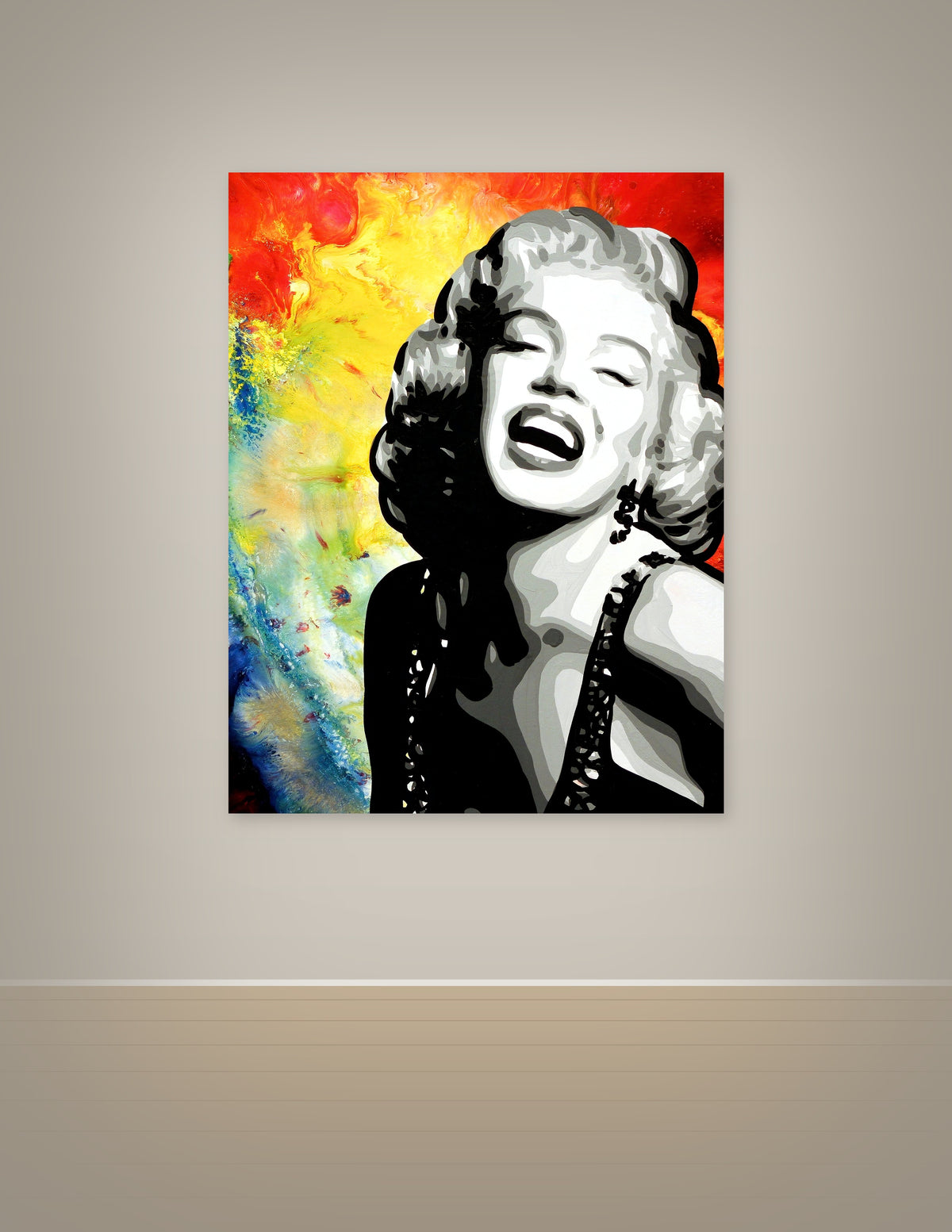 Marilyn Monroe Laughing Print