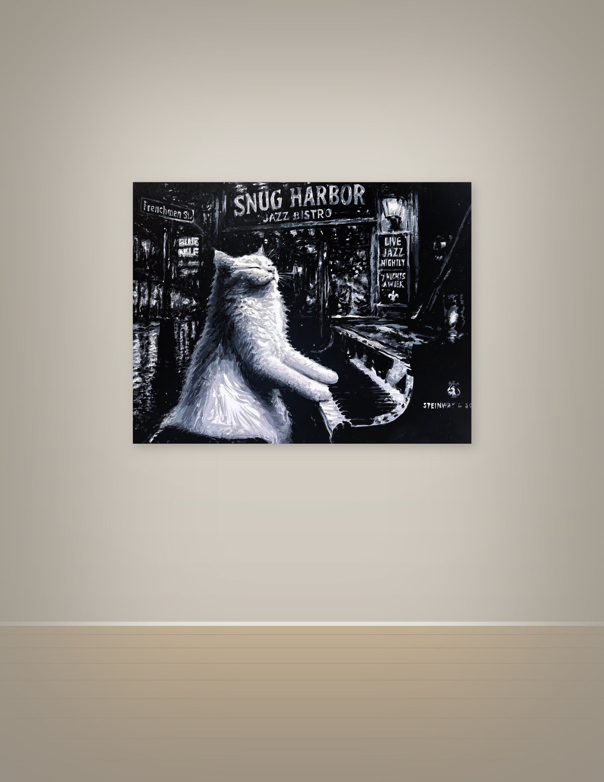 Snug Harbor Serenade Print