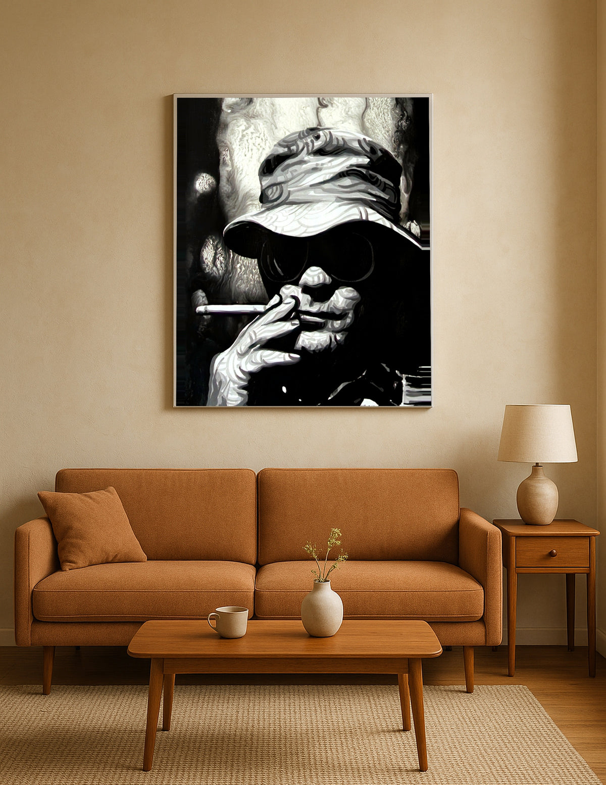 Hunter S Thompson Bucket Hat Print
