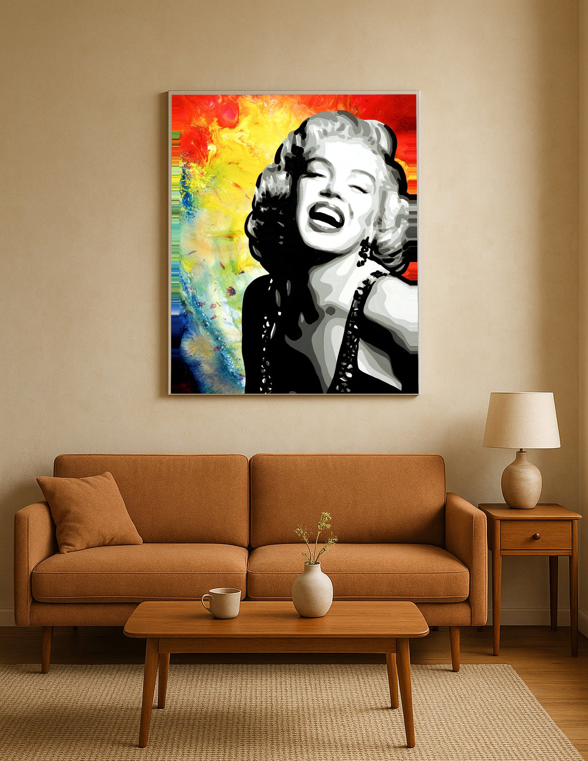 Marilyn Monroe Laughing Print