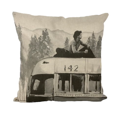 Into The Wild Apparel Throw Pillow with Insert
