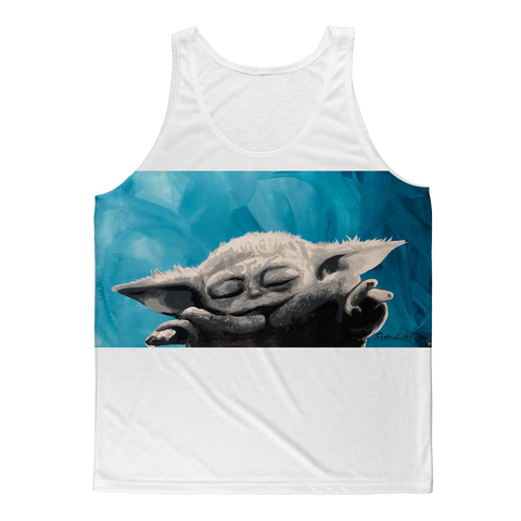 Baby Yoda Apparel Classic Sublimation Adult Tank Top