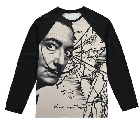 Dali Apparel Sublimation Baseball Long Sleeve T-Shirt