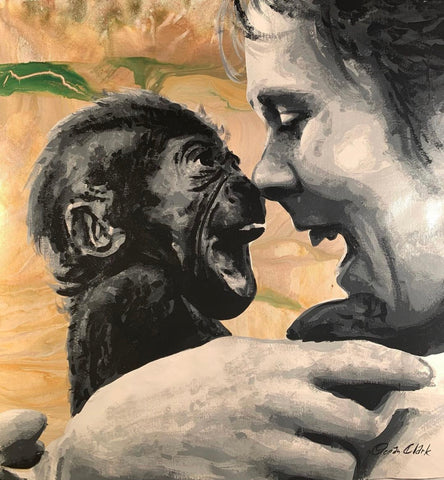 Chimp Kiss - To benefit Liberia Chimpanzee Rescue